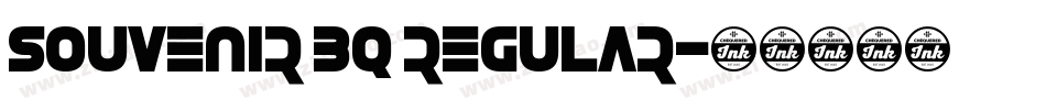 Souvenir BQ Regular字体转换